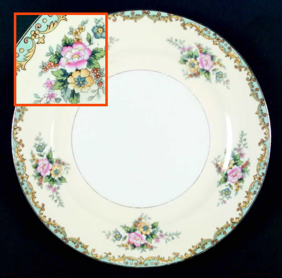 Mystery #126 Dinner Plate by Noritake-1
