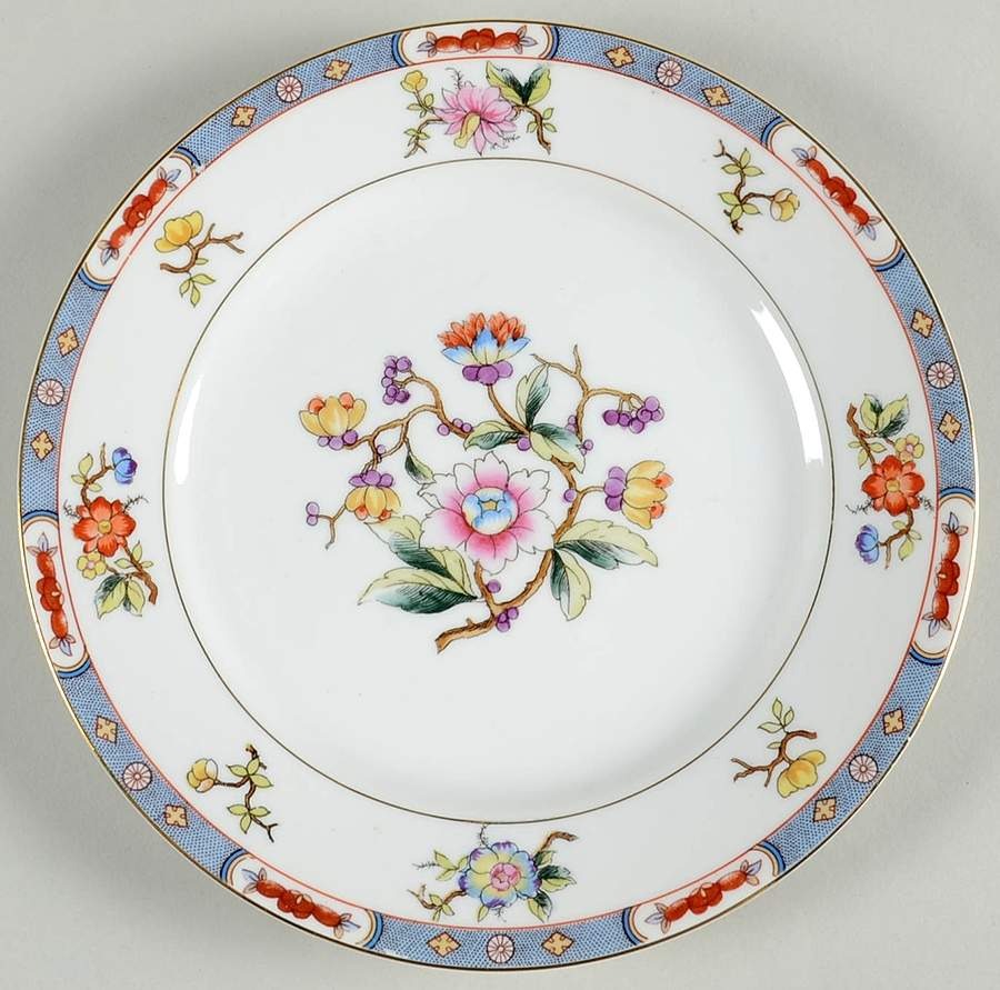 Mystery #12a Luncheon Plate by Noritake-1