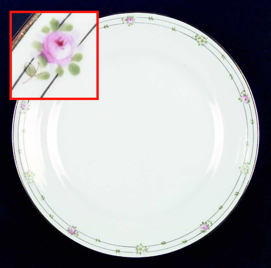 Mystery #130 Dinner Plate by Noritake-1