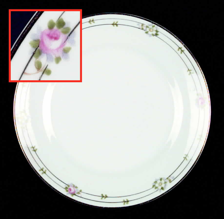 Mystery #130 Bread & Butter Plate by Noritake-1