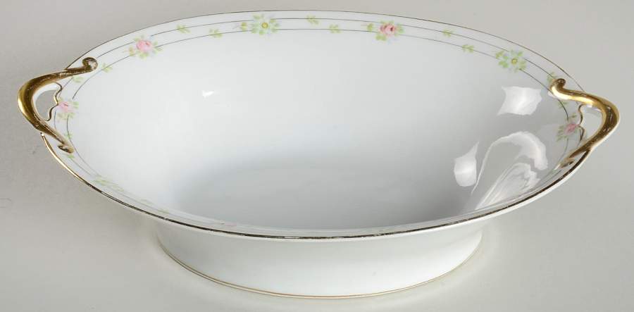 Mystery #130 10" Oval Vegetable Bowl by Noritake-1