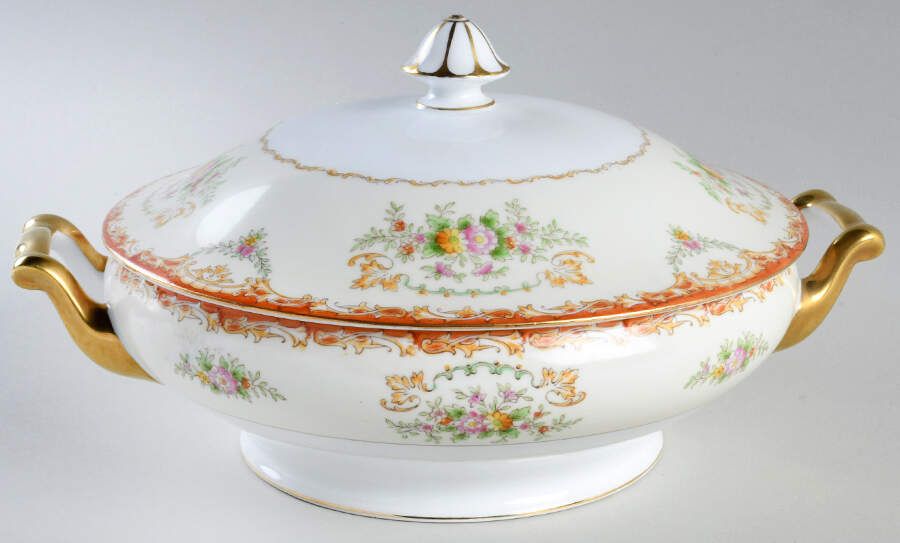 Mystery #131 Round Vegetable No Lid by Noritake-1