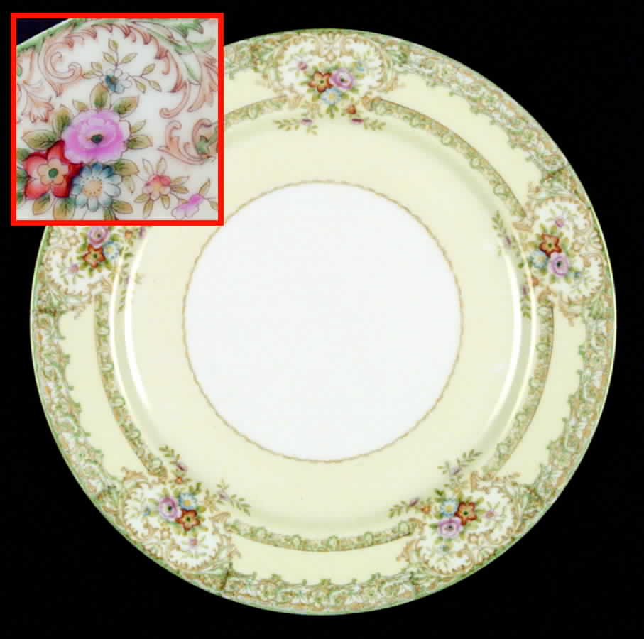 Mystery #134 Dinner Plate by Noritake-1