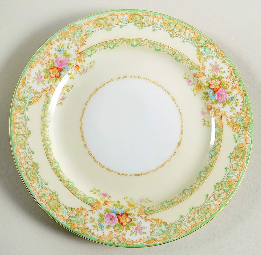 Mystery #134 Bread & Butter Plate by Noritake-1