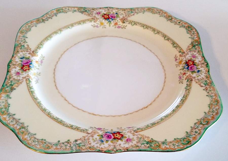 Mystery #134 Square Salad Plate by Noritake-1