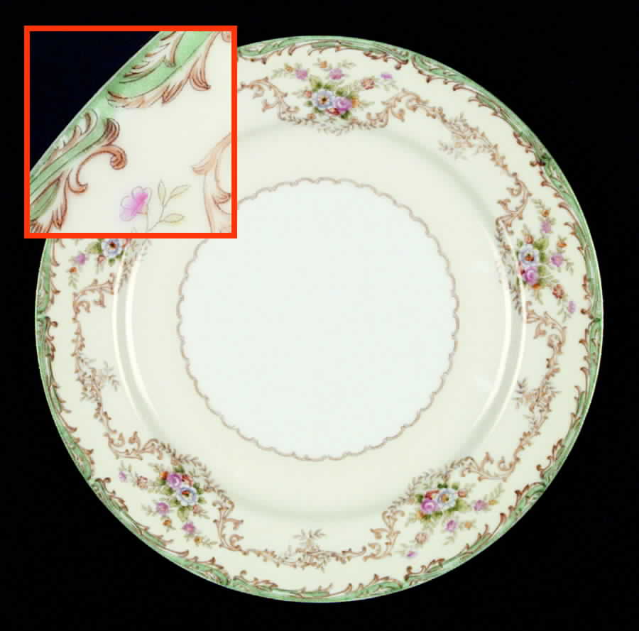 Mystery #136 Dinner Plate by Noritake-1