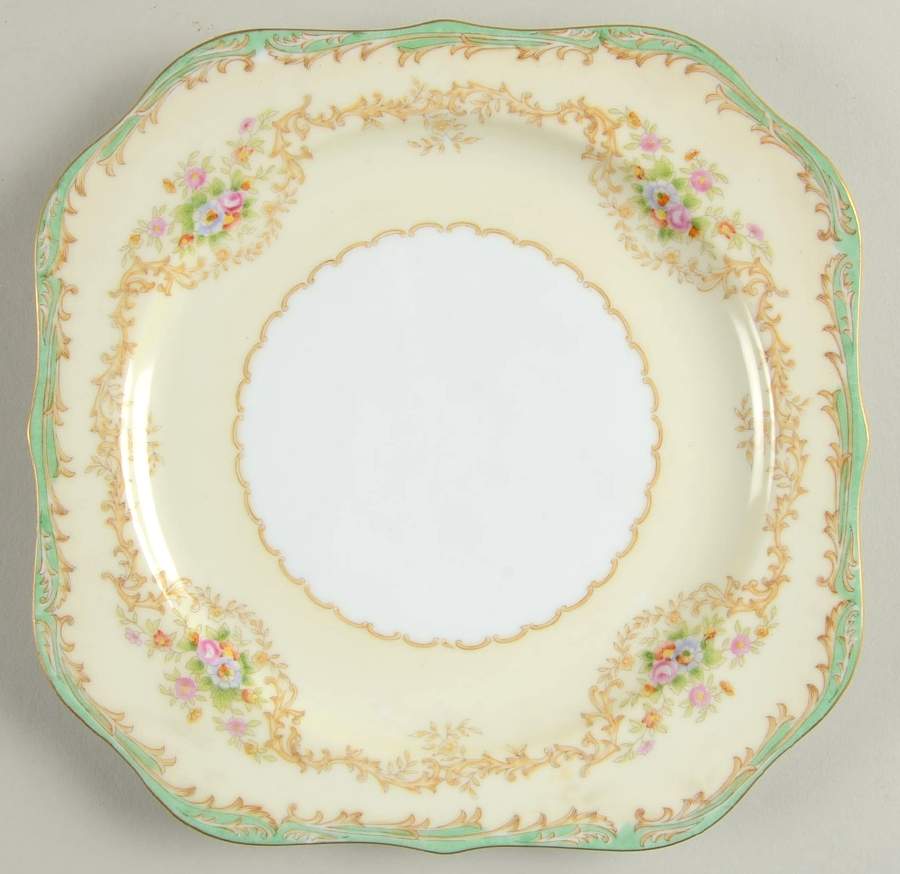 Mystery #136 Square Salad Plate by Noritake-1