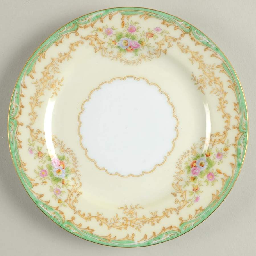 Mystery #136 Bread & Butter Plate by Noritake-1
