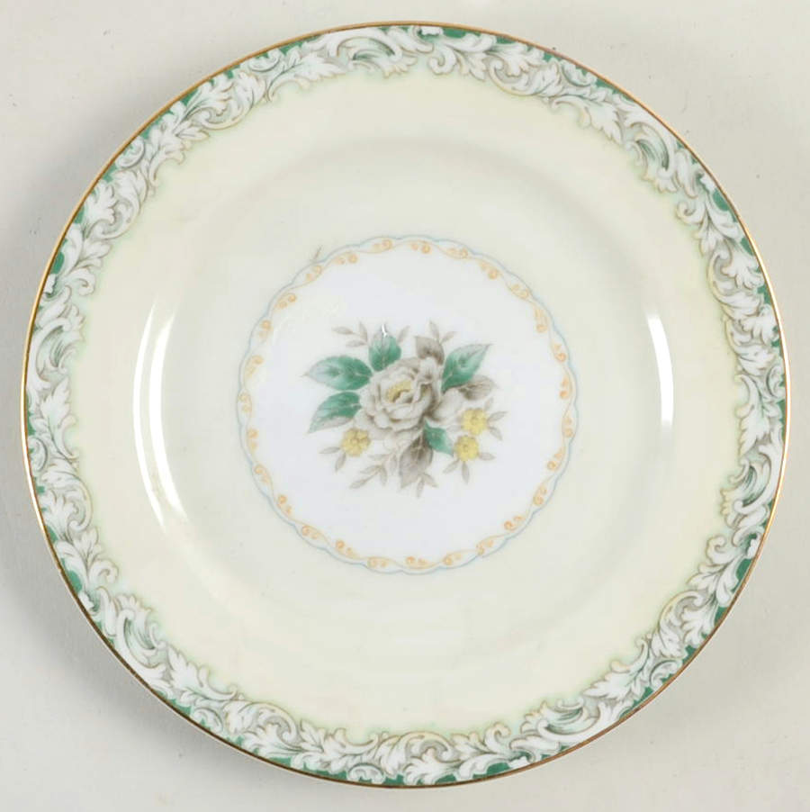 Mystery #14 Bread & Butter Plate by Noritake-1