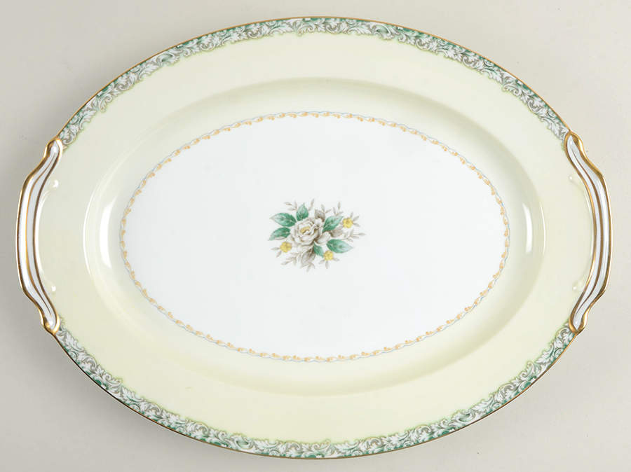 Mystery #14 16" Oval Serving Platter by Noritake-1