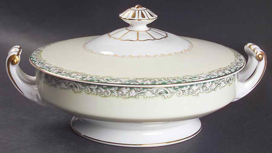 Mystery #14 Round Covered Vegetable by Noritake-1