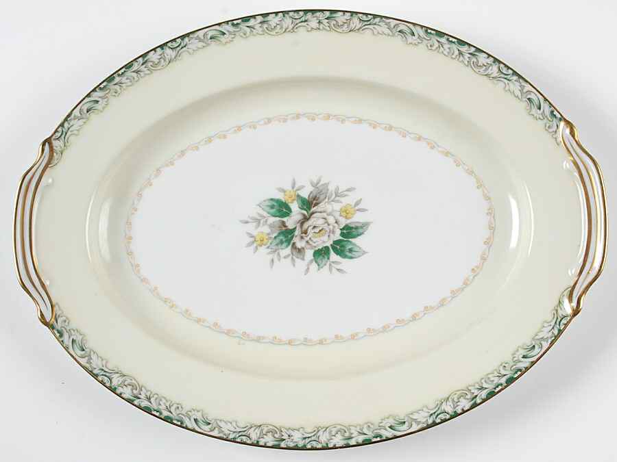 Mystery #14 12" Oval Serving Platter by Noritake-1