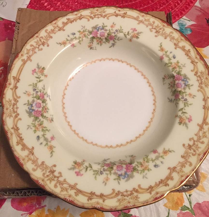 Mystery #142 Rim Soup Bowl by Noritake-1