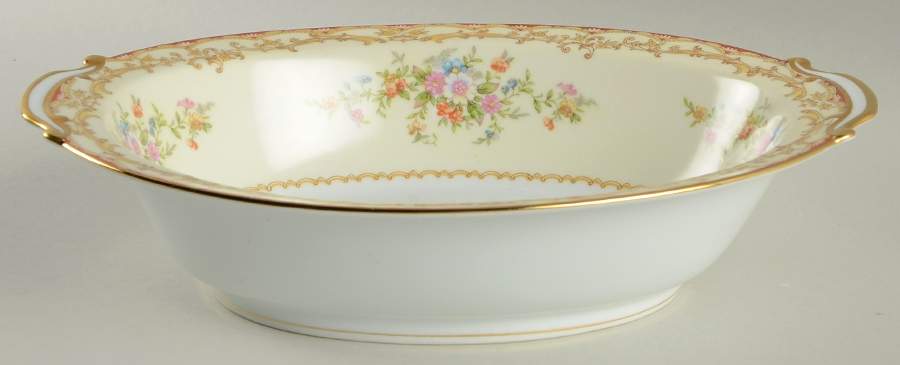 Mystery #142 10" Oval Vegetable Bowl by Noritake-1
