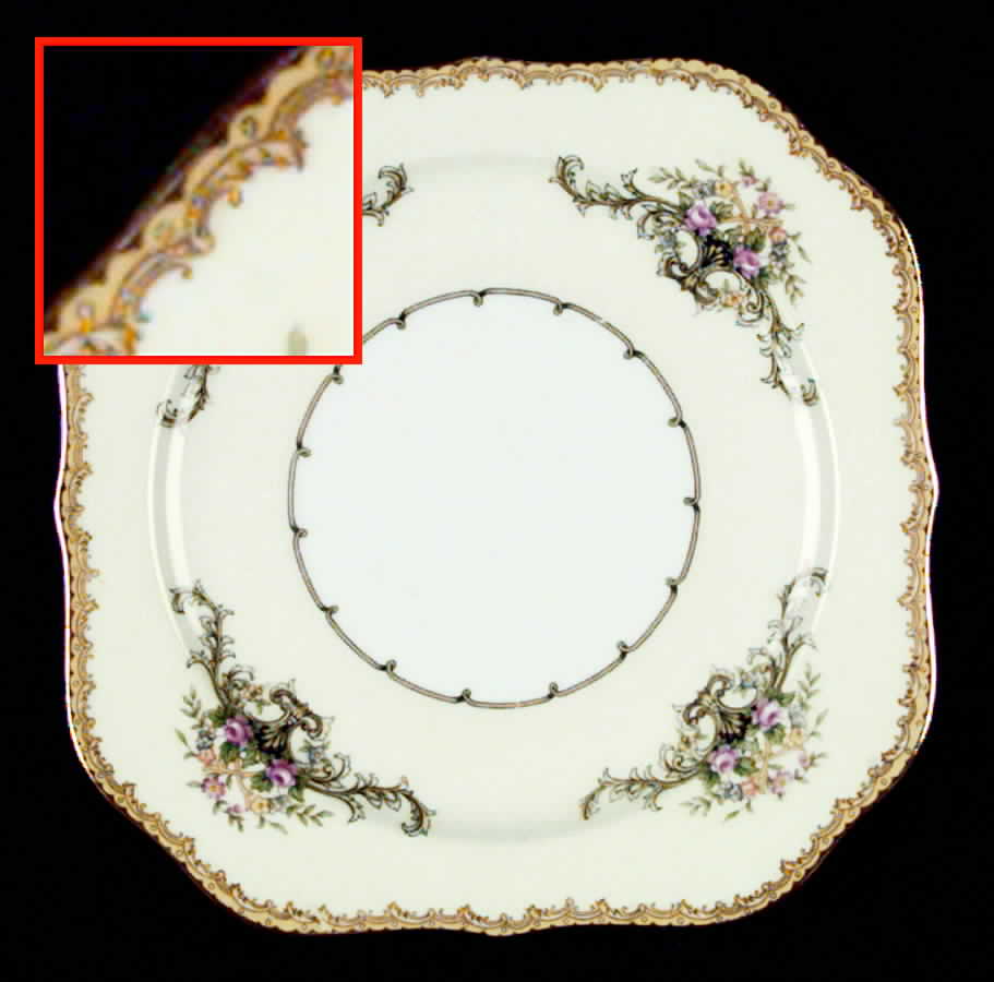 Mystery #149 Square Salad Plate by Noritake-1