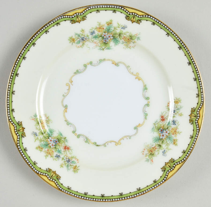 Mystery #155 Bread & Butter Plate by Noritake-1