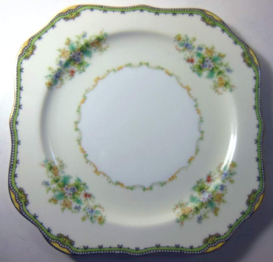 Mystery #155 Square Salad Plate by Noritake-1