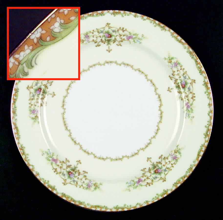 Mystery #157 Dinner Plate by Noritake-1