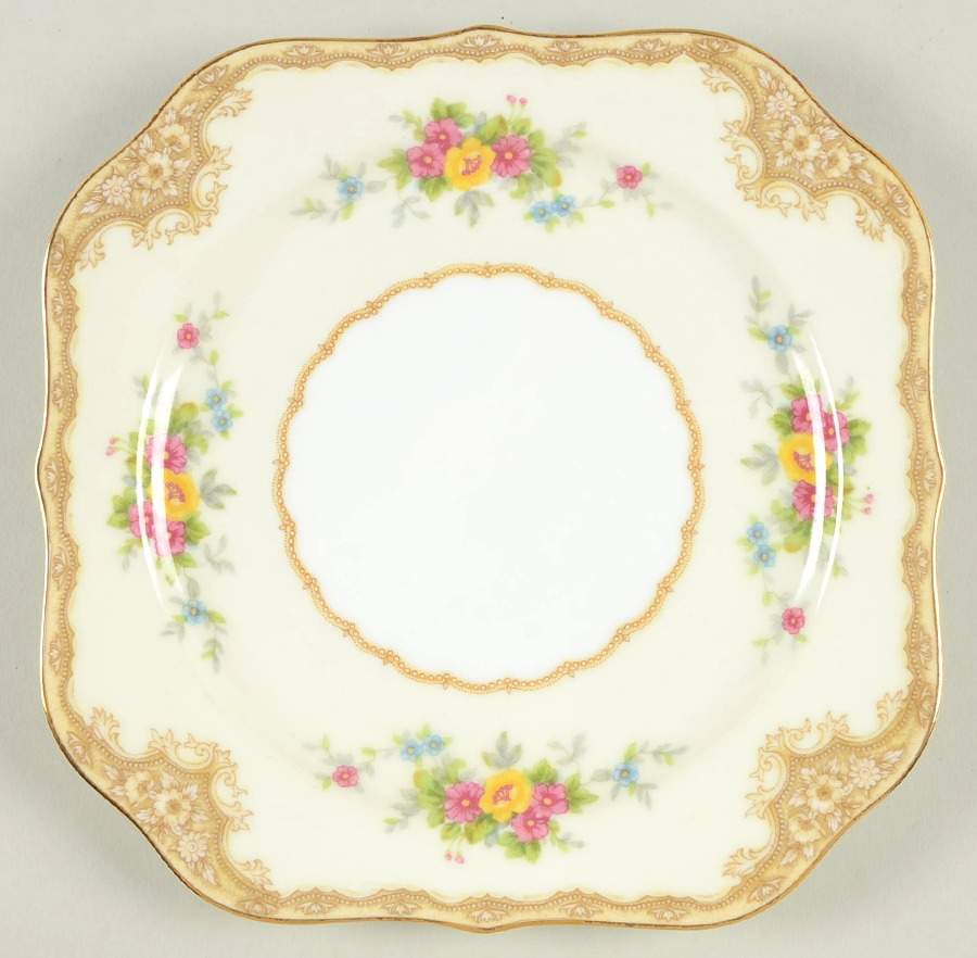 Mystery #158 Square Salad Plate by Noritake-1