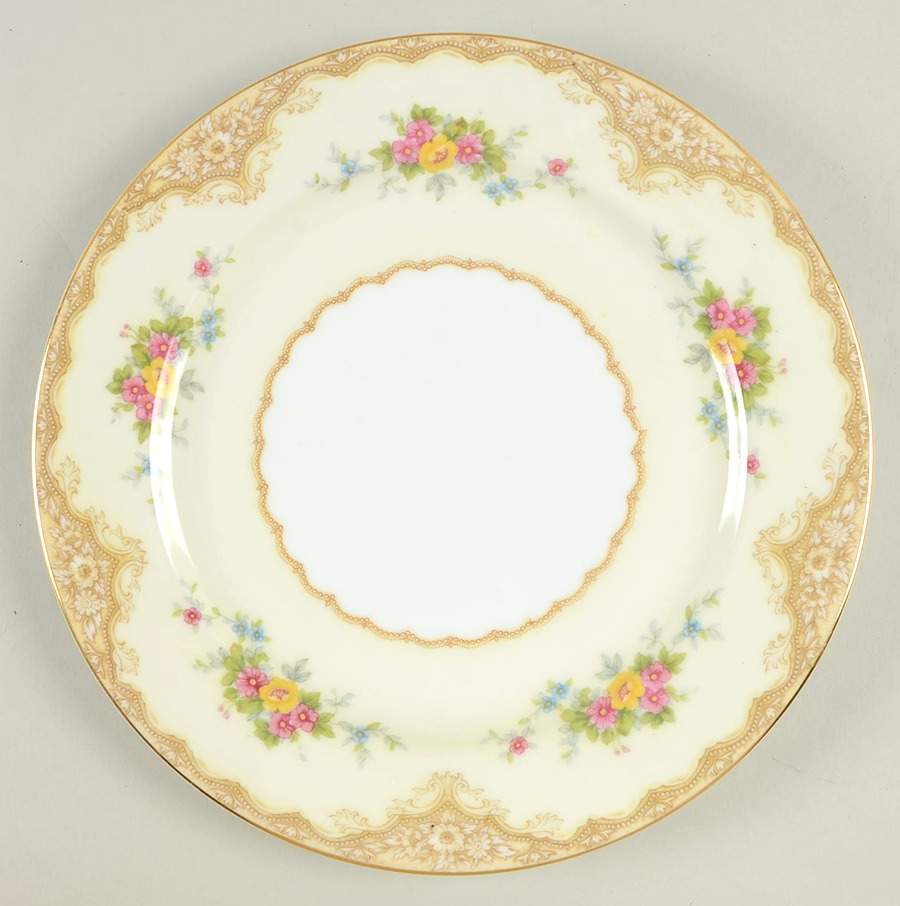 Mystery #158 Dinner Plate by Noritake-1