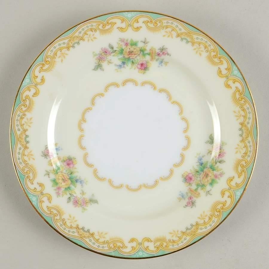Mystery #160 Bread & Butter Plate by Noritake-1