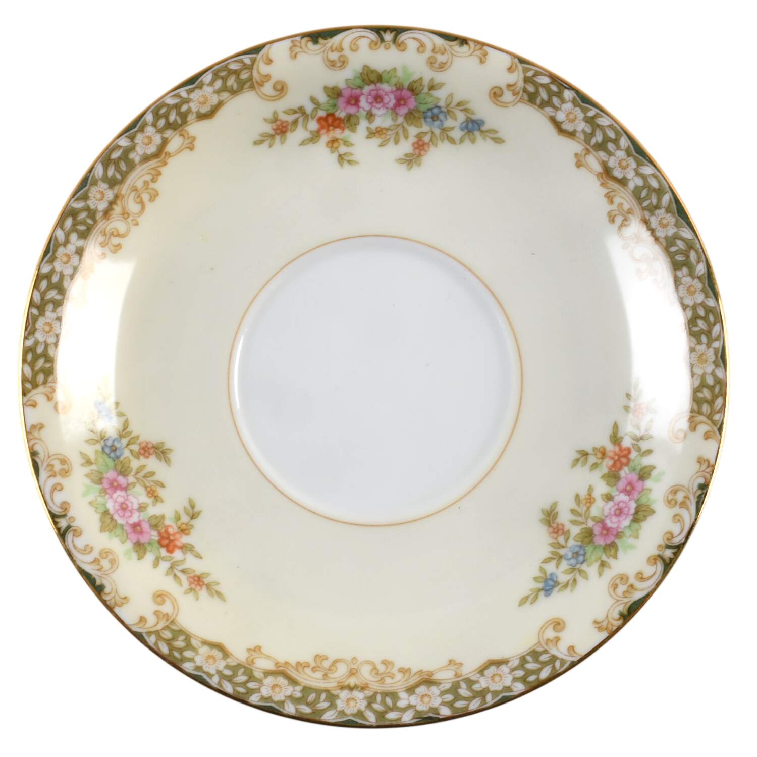 Mystery #162 Saucer for Cream Soup Bowl by Noritake-1