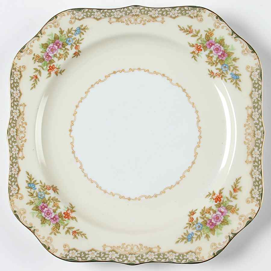 Mystery #162 Square Salad Plate by Noritake-1