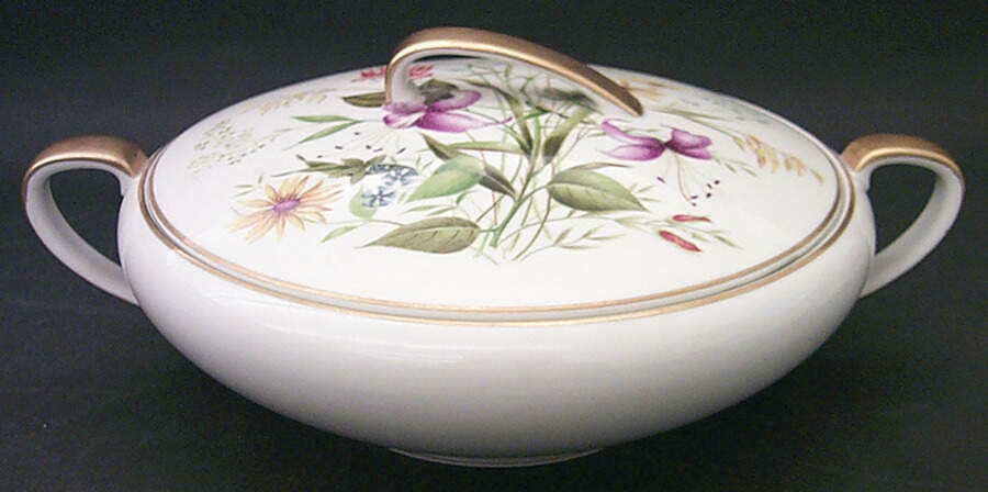 Mystery #164 Round Covered Vegetable by Noritake-1