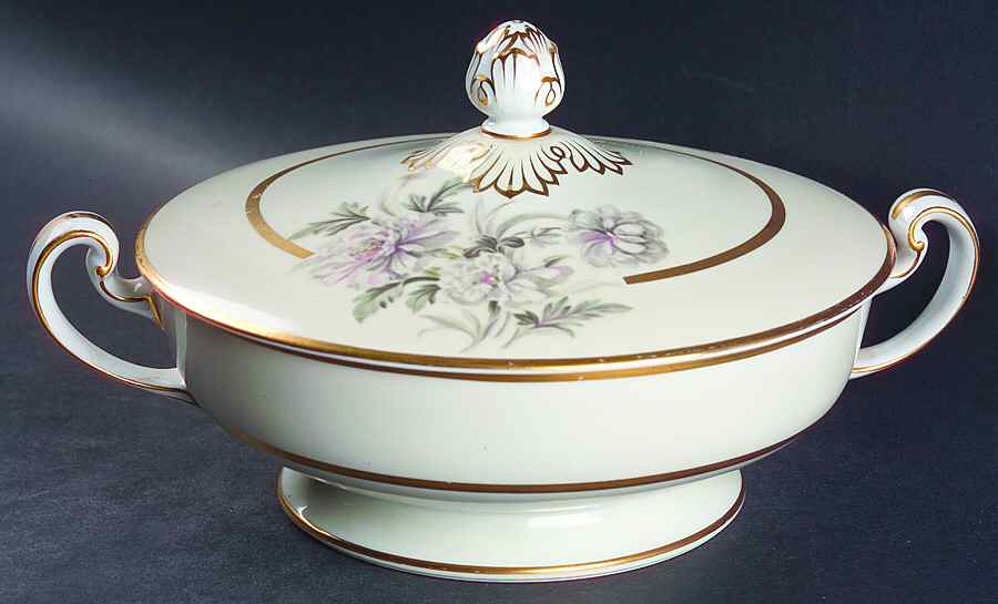 Mystery #165 Round Covered Vegetable by Noritake-1