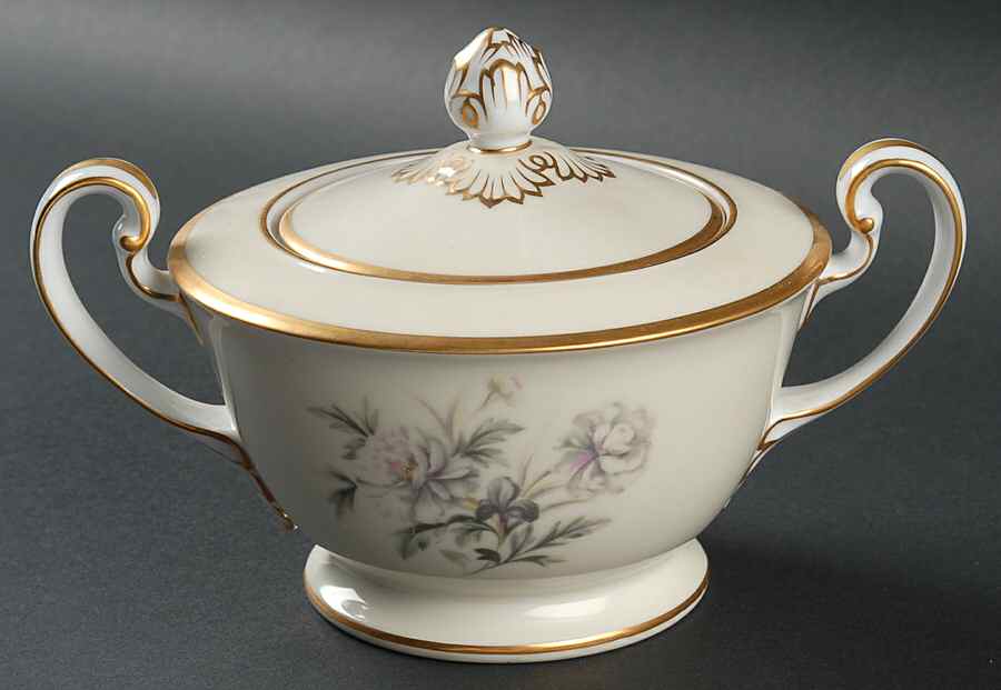Mystery #165 Sugar Bowl & Lid by Noritake-1