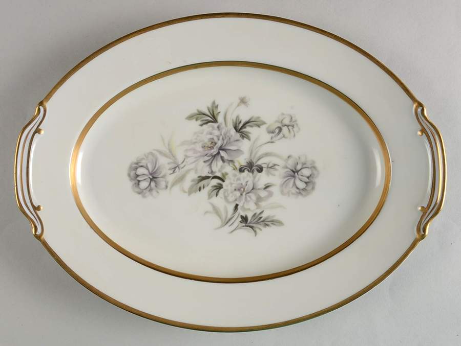 Mystery #165 11" Oval Serving Platter by Noritake-1