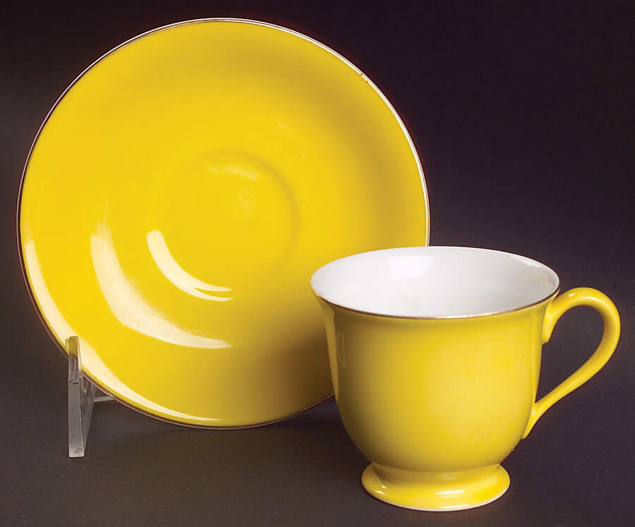 Mystery #170 Footed Demitasse Cup & Saucer Set by Noritake-1