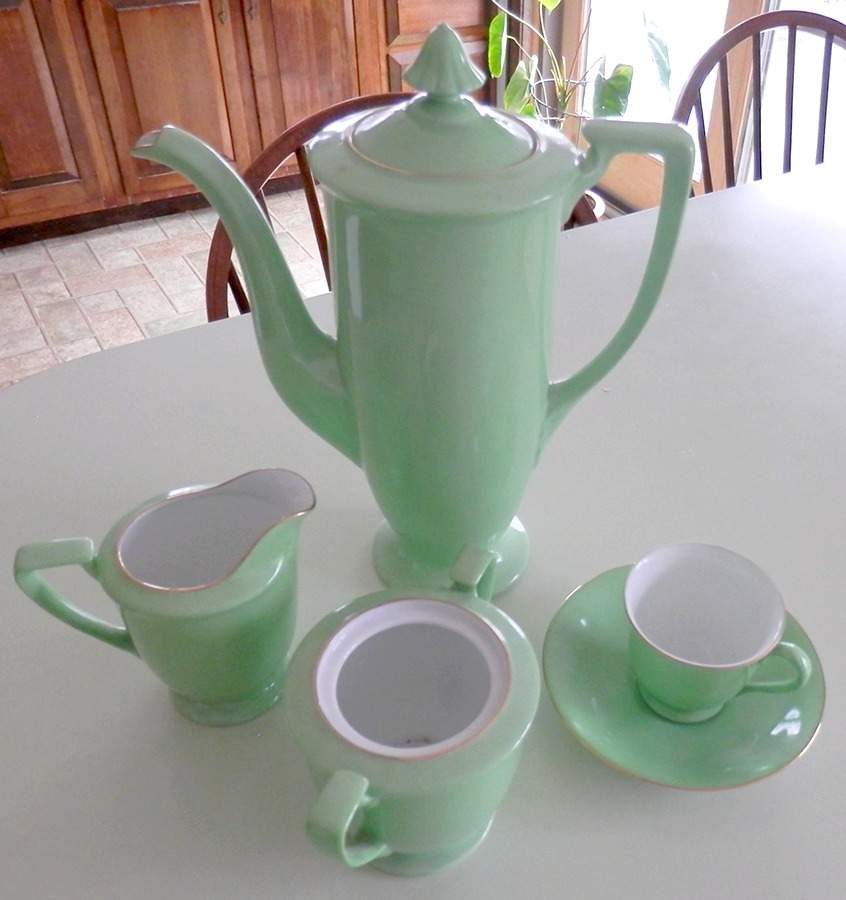 Mystery #170 Mini Coffee Pot & Lid by Noritake-1
