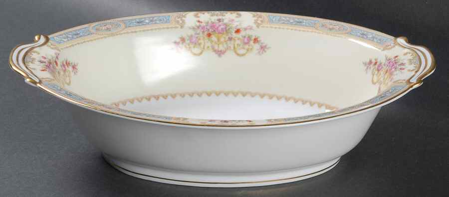 Mystery #171 10" Oval Vegetable Bowl by Noritake-1