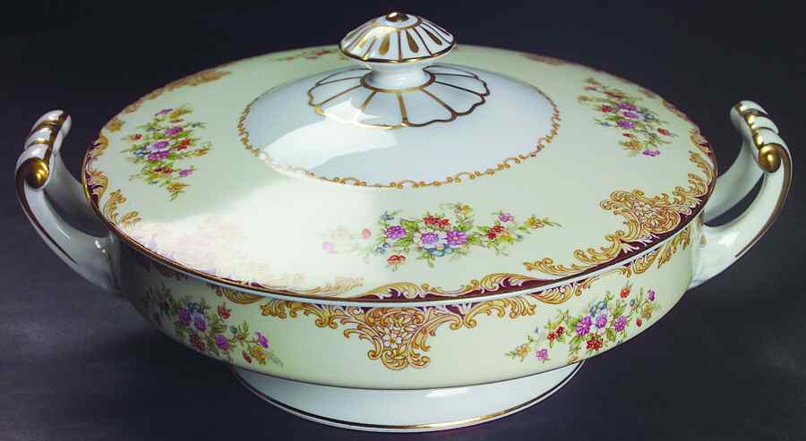 Mystery #175 Round Covered Vegetable by Noritake-1