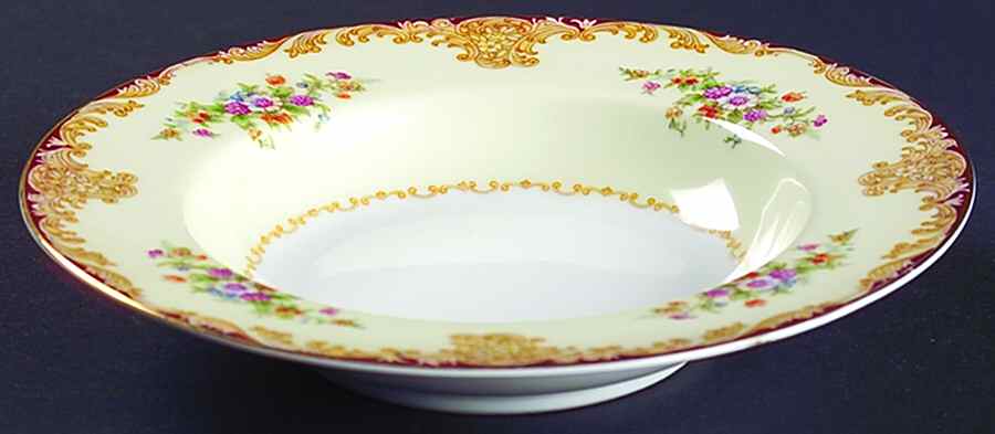 Mystery #175 Rim Soup Bowl by Noritake-1