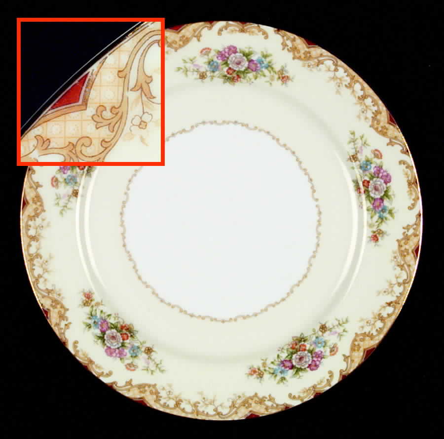 Mystery #176 Dinner Plate by Noritake-1