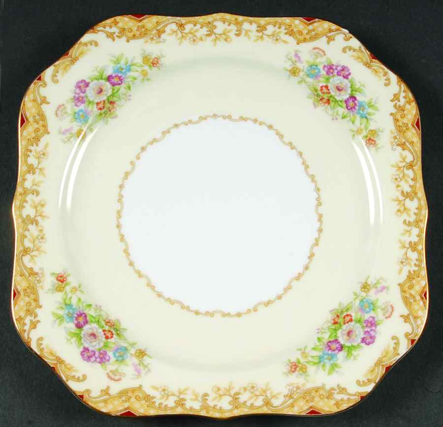 Mystery #176 Square Salad Plate by Noritake-1