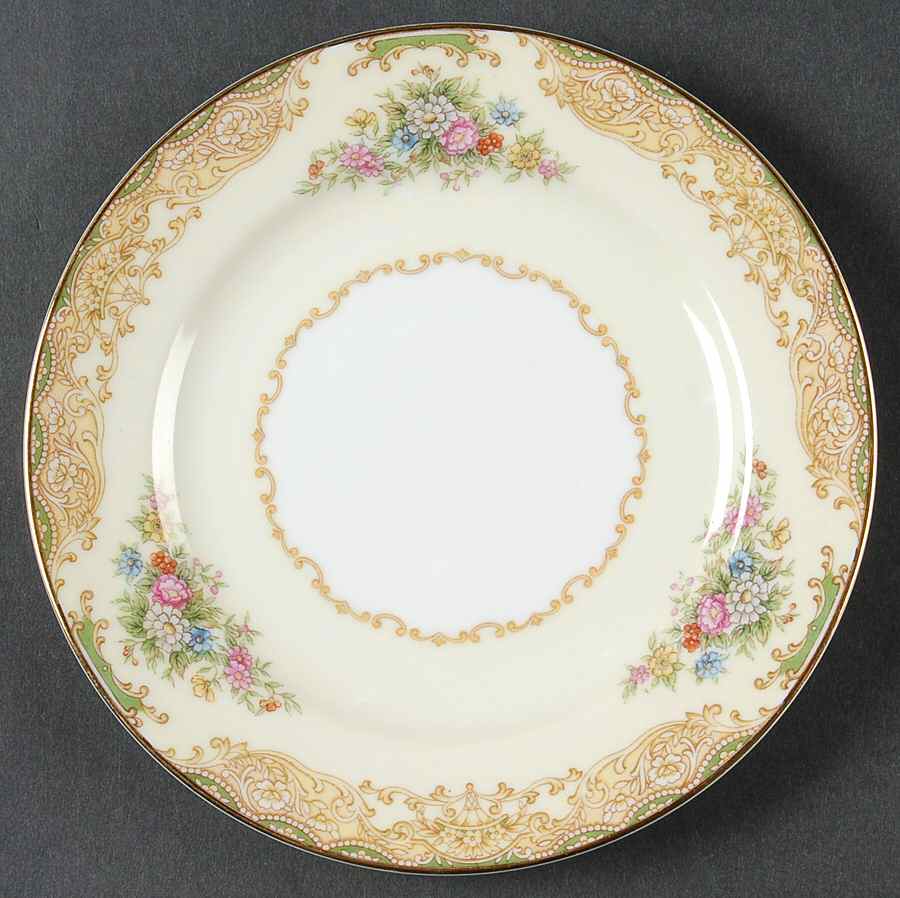 Mystery #177 Bread & Butter Plate by Noritake-1