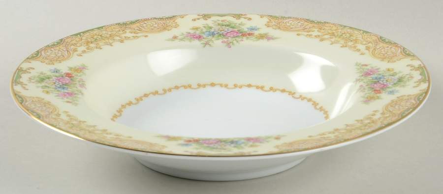 Mystery #177 Rim Soup Bowl by Noritake-1