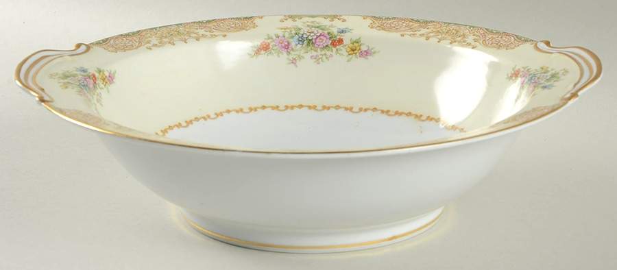 Mystery #177 10" Round Vegetable Bowl by Noritake-1