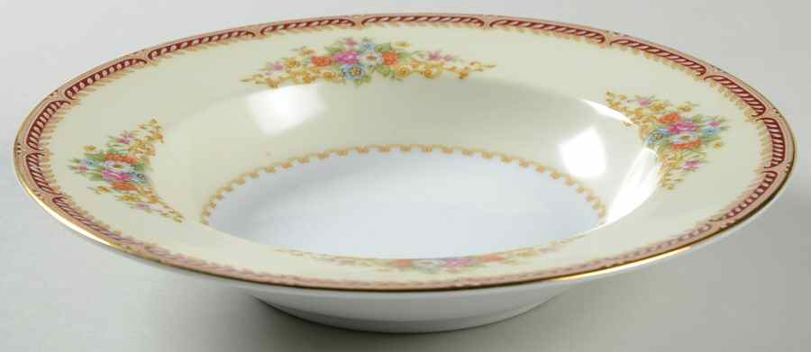 Mystery #179 Rim Soup Bowl by Noritake-1
