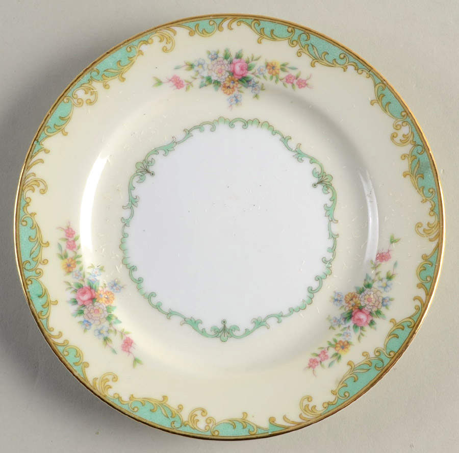 Mystery #18 Bread & Butter Plate by Noritake-1