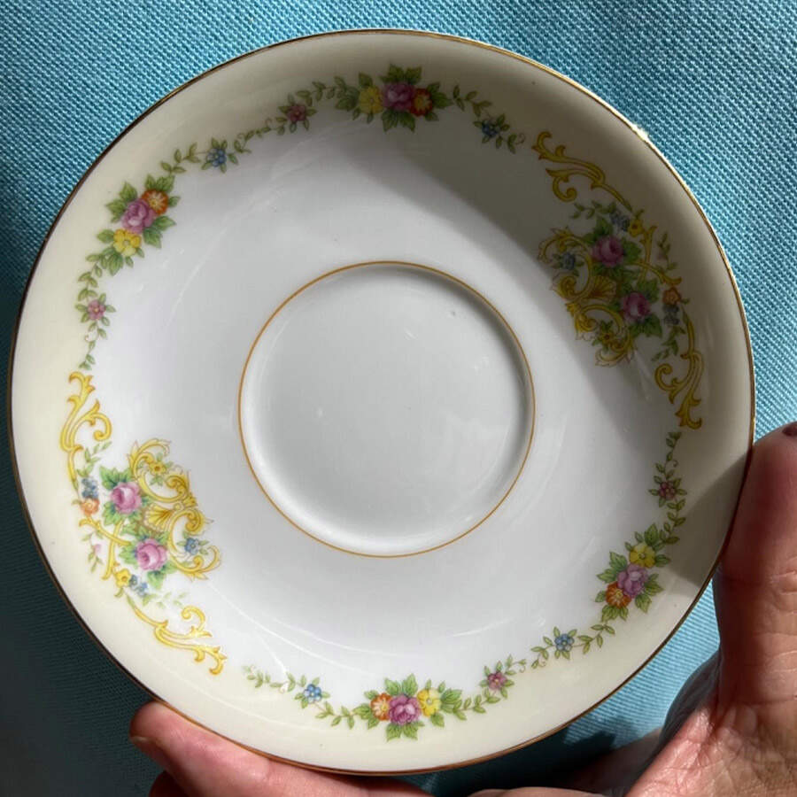 Mystery #180 Saucer by Noritake-1