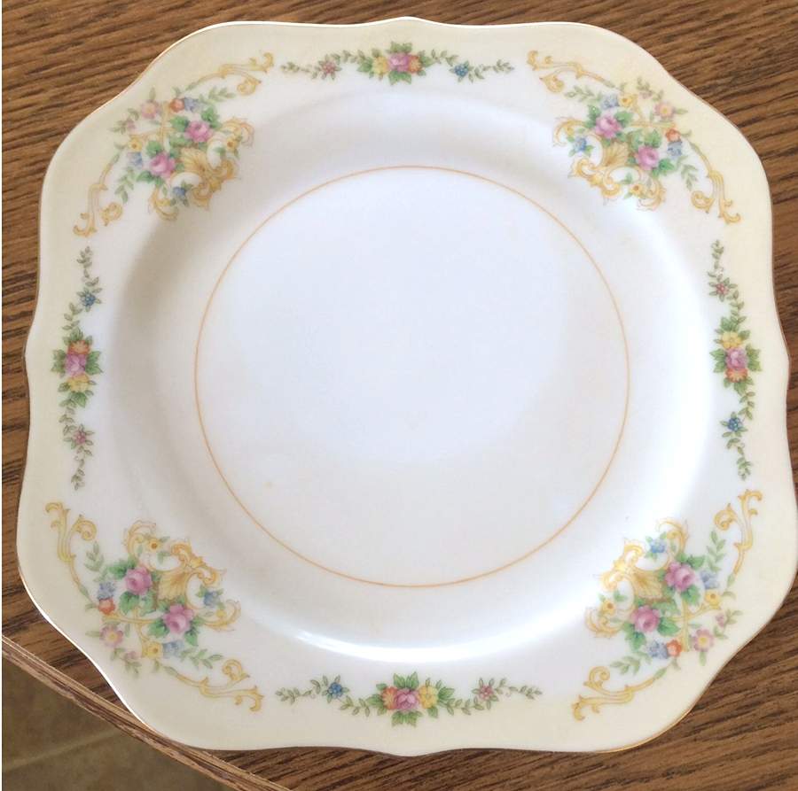 Mystery #180 Square Salad Plate by Noritake-1