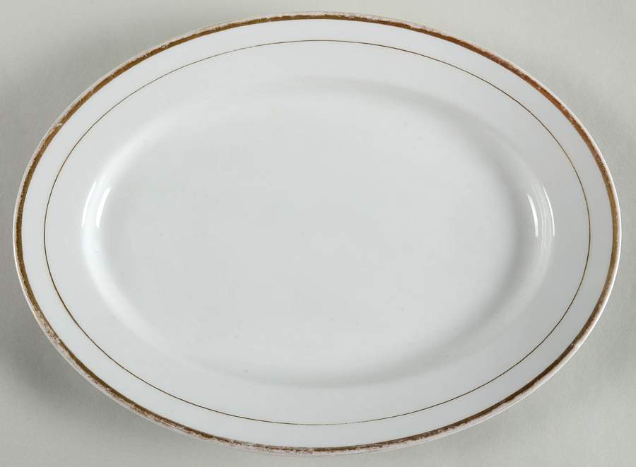 Mystery #181 11" Oval Serving Platter by Noritake-1