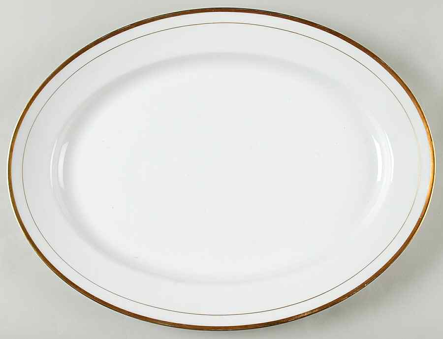 Mystery #181 16" Oval Serving Platter by Noritake-1