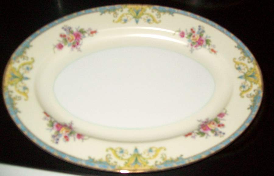 Mystery #183 11" Oval Serving Platter by Noritake-1
