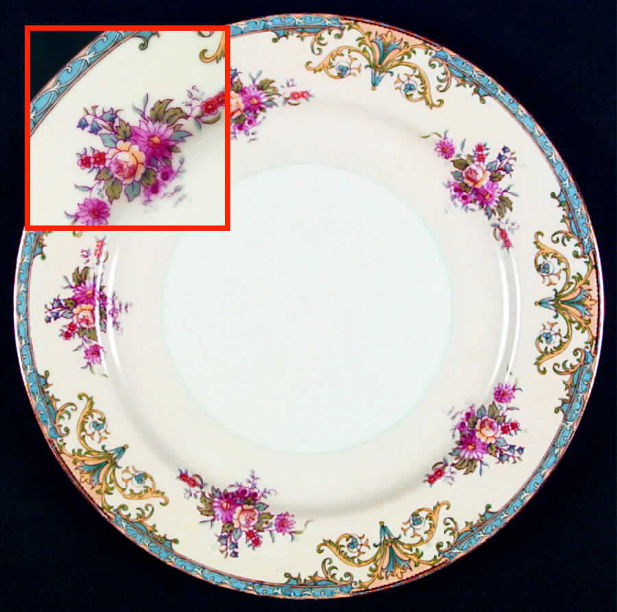 Mystery #183 Dinner Plate by Noritake-1