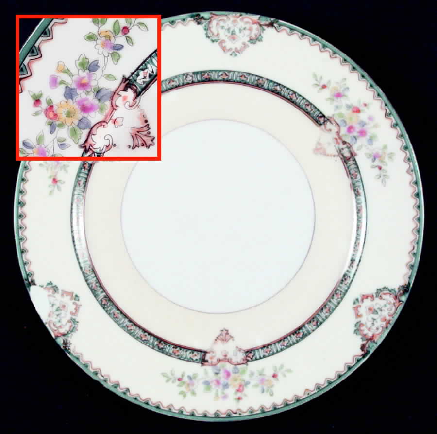 Mystery #185 Dinner Plate by Noritake-1